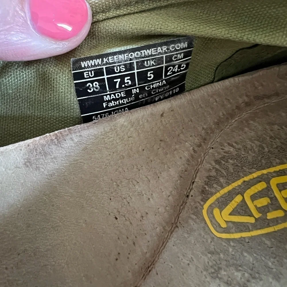 Keen green Mary Jane shoes - Picture 6 of 6